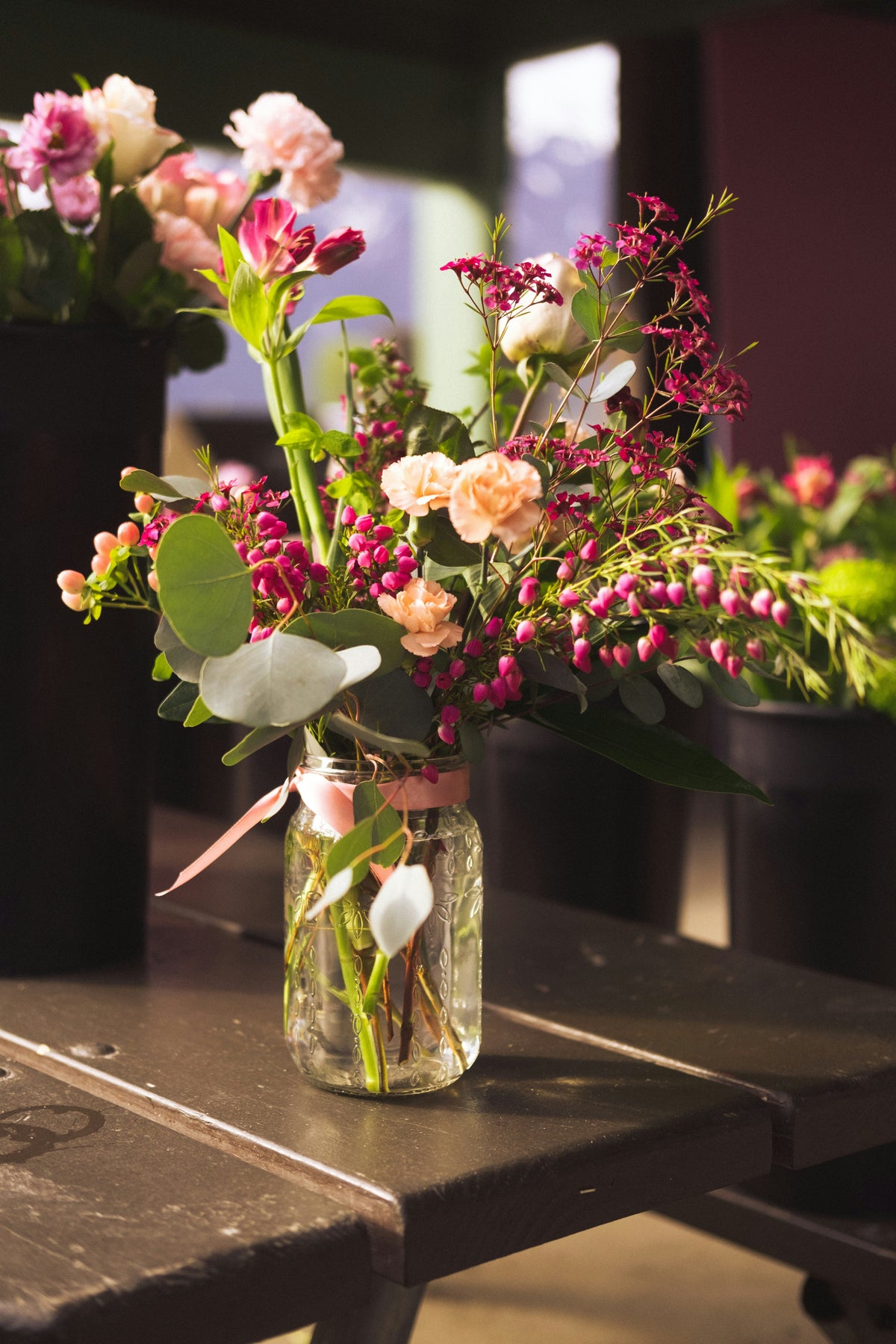 Floral Collection showing Flowers in a vase