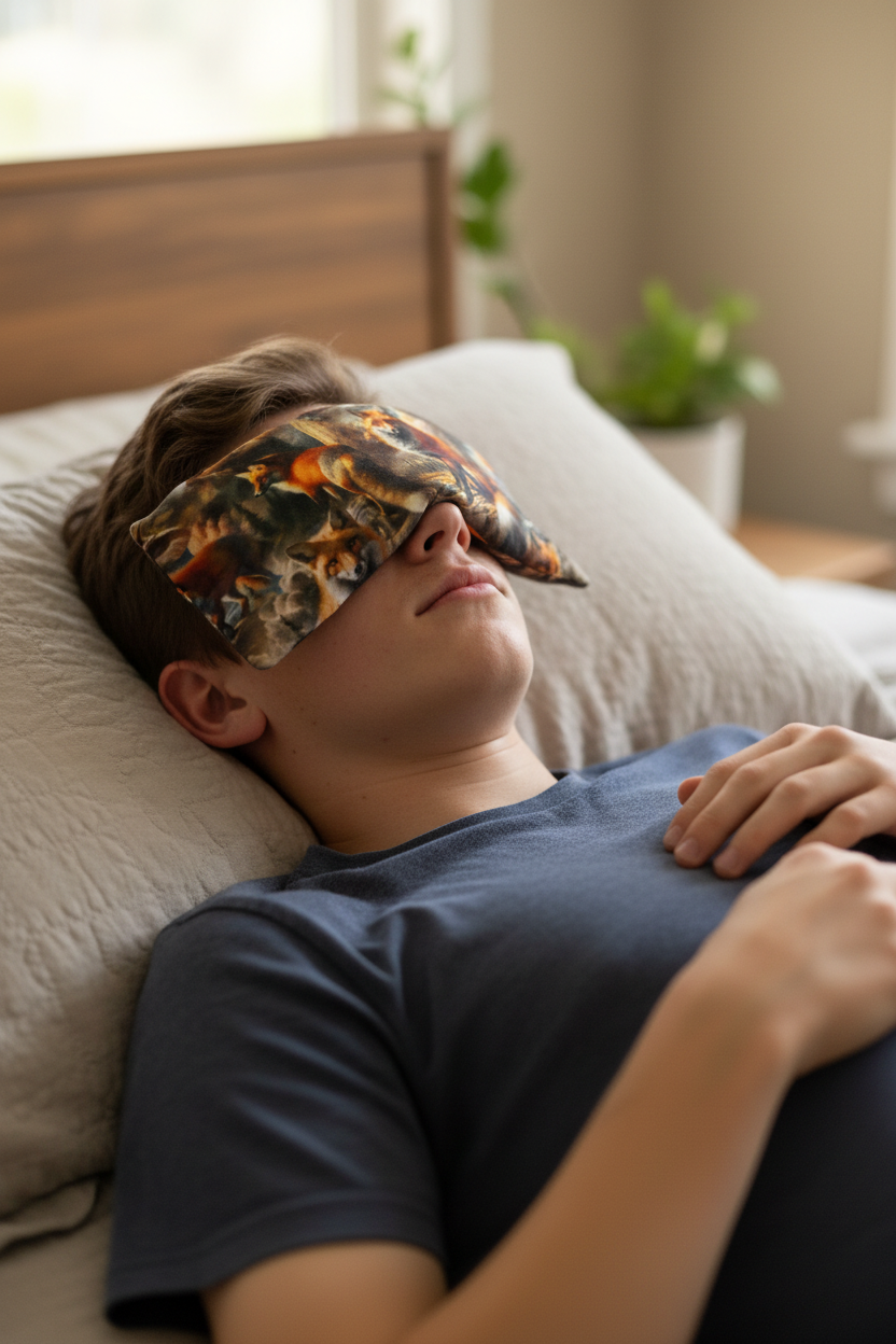 ‘Fox Lovers’ Eye Pillow