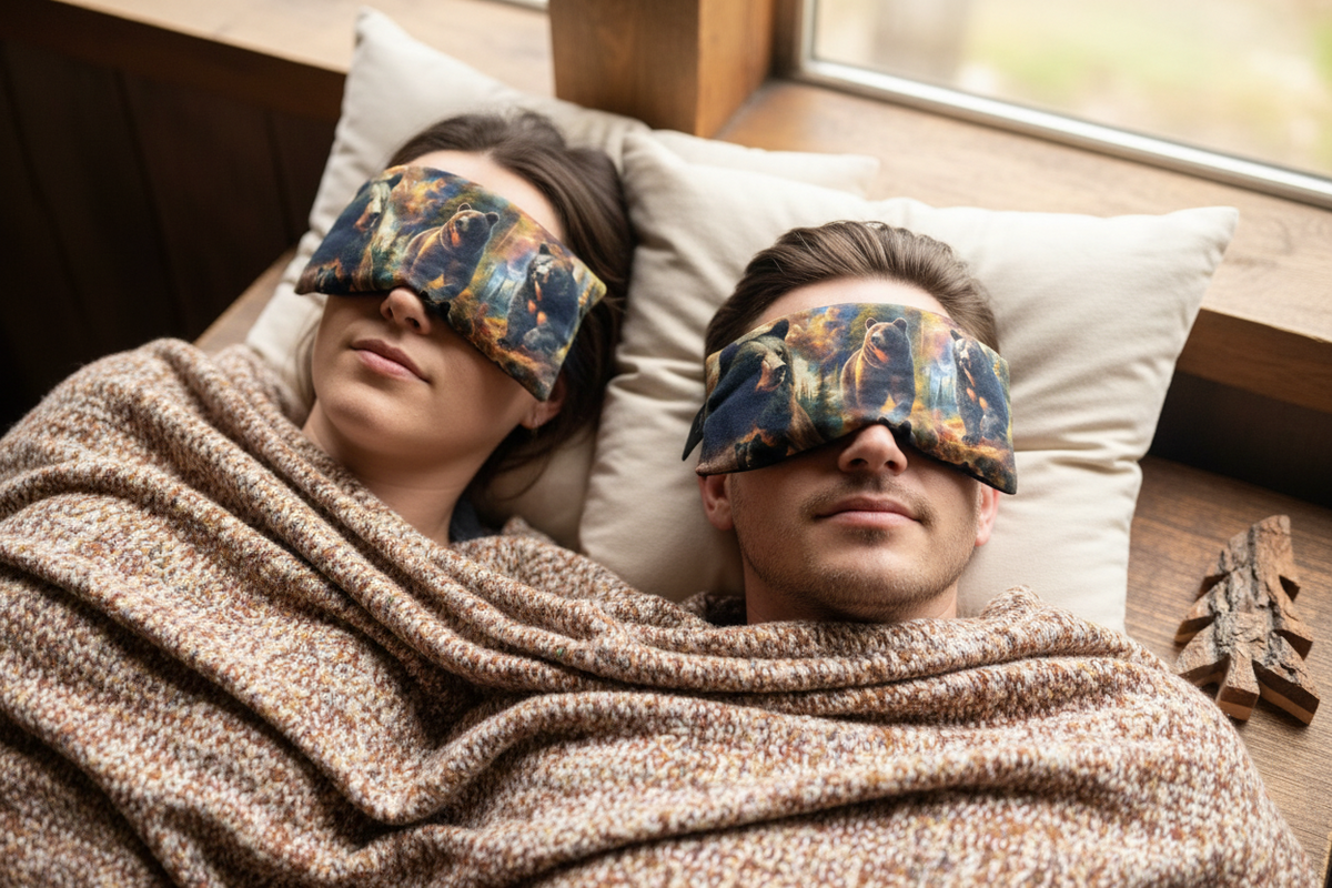 Bear Eye Pillow