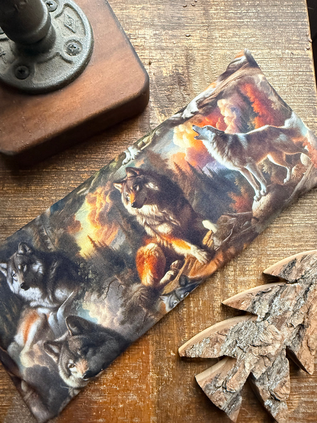 ‘Call of the Wild’ Wolf Eye Pillow