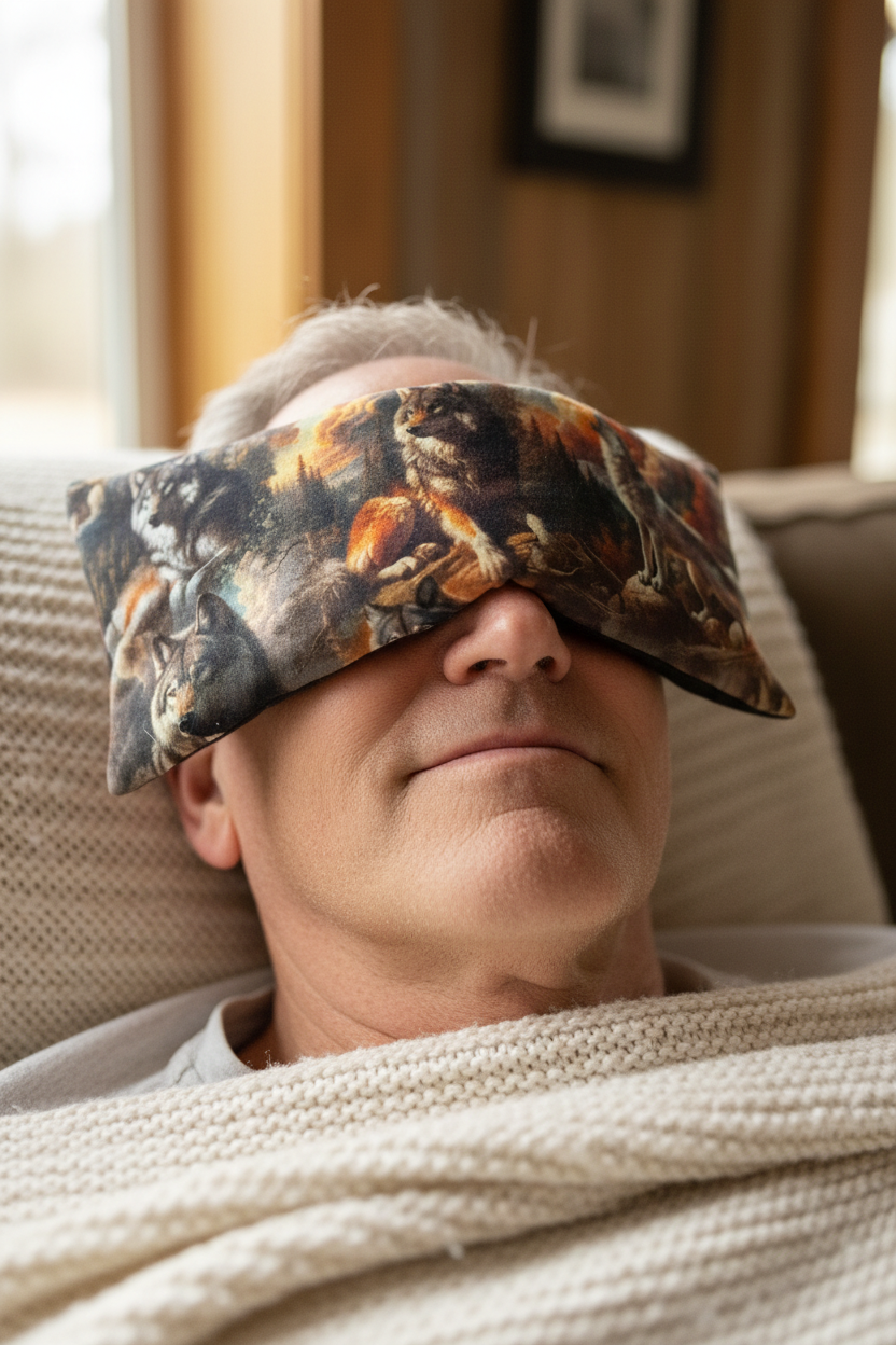 ‘Call of the Wild’ Wolf Eye Pillow