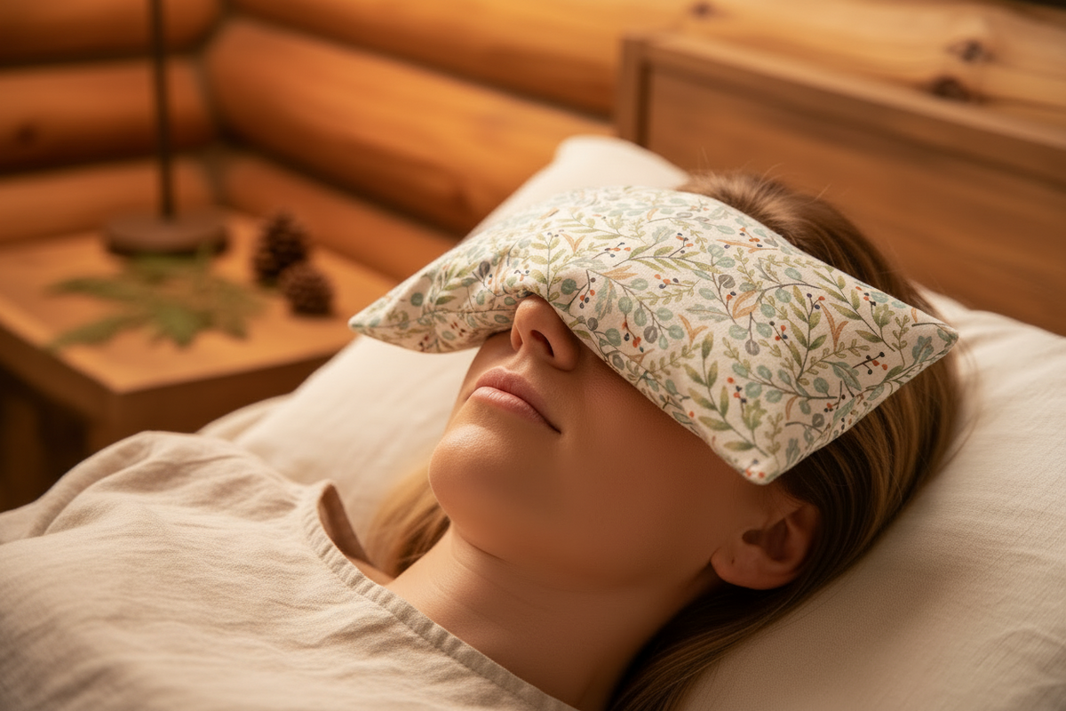 ‘Berry’ Eye Pillow
