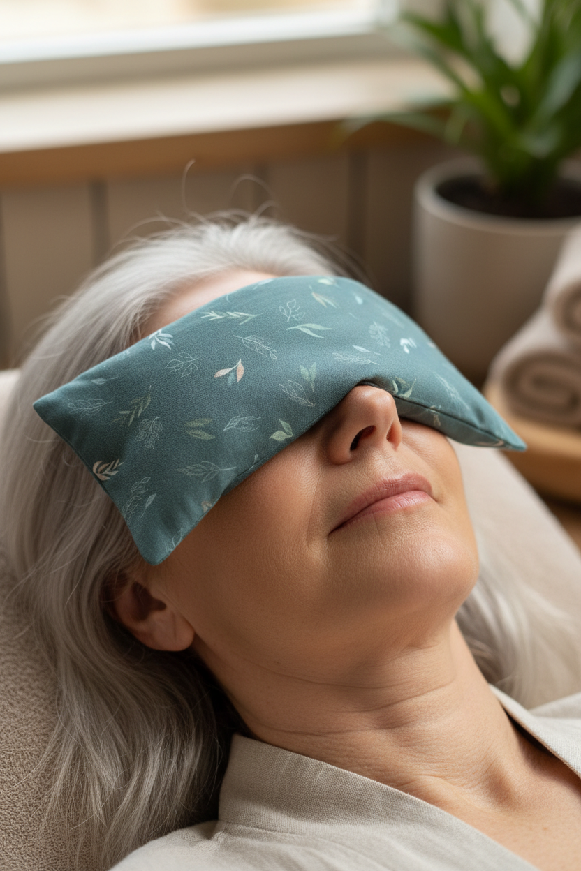 ‘Falling Leaves’ Eye Pillow