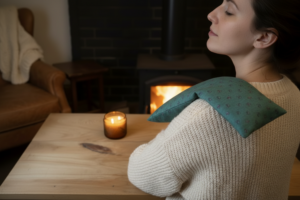 ‘Green Meadow’ Flax Pillow